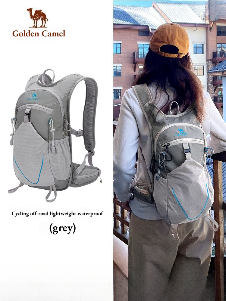 Foldable Backpack Small - ゴールデンキャメル超軽量アウトドアスポーツバッグハイキングキャンプバックパックポータブル折りたたみバックパック折りたたみ登山バッグ