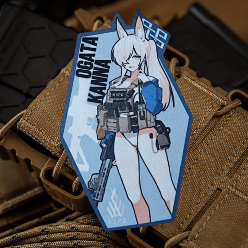 ブルーアーカイブコナ戦術パッチガンガールズプリントフック&ル - Rucksack Military Style のレビューと価格