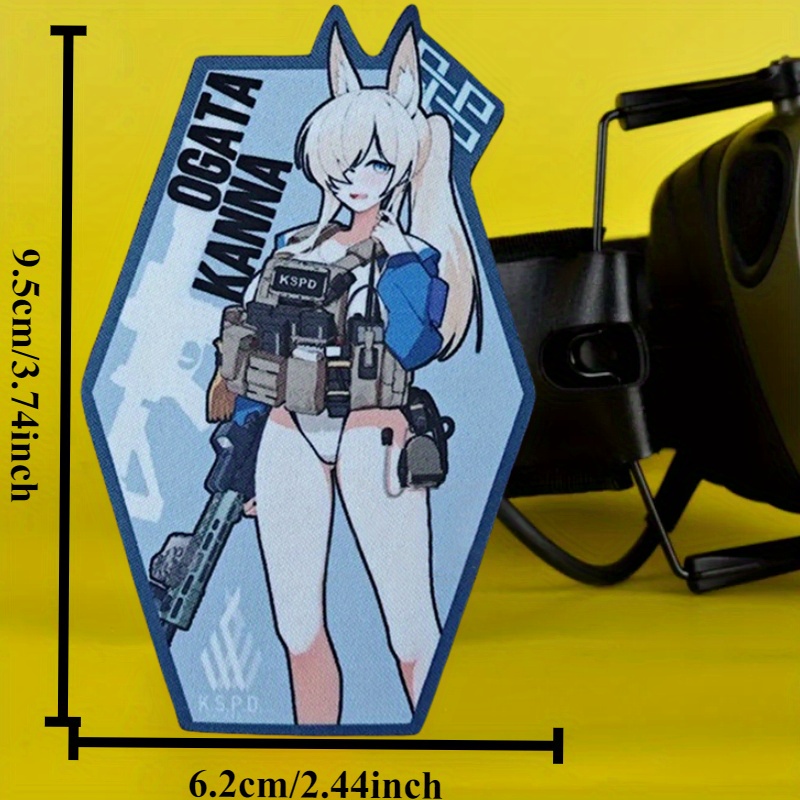 ブルーアーカイブコナ戦術パッチガンガールズプリントフック&ル - Rucksack Military Style のレビューと価格