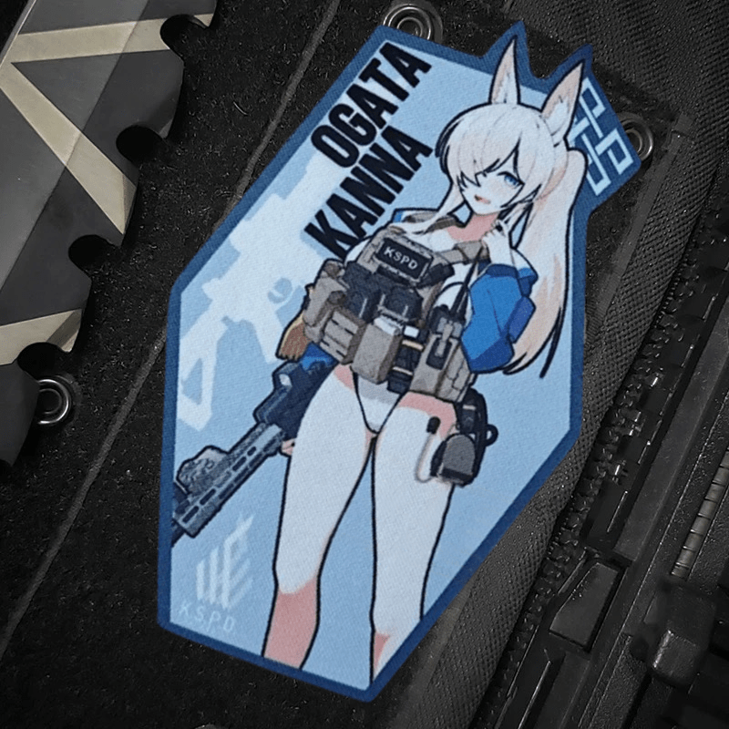 ブルーアーカイブコナ戦術パッチガンガールズプリントフック&ル - Rucksack Military Style のレビューと価格