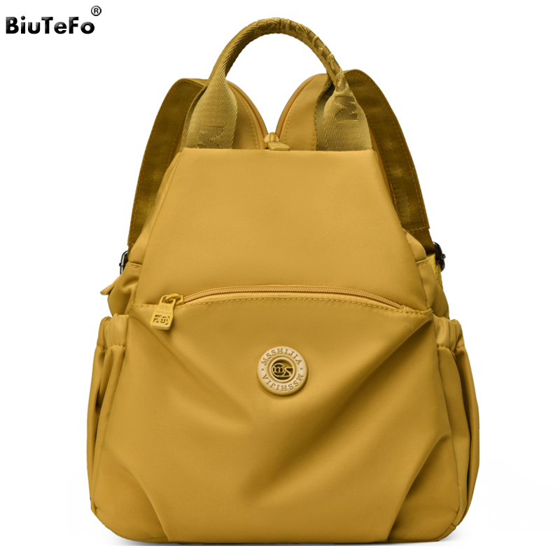 ファッション通勤バックパック女性チェストバッグ防水ナイロンデ - Fashion Backpack Women のレビューと価格