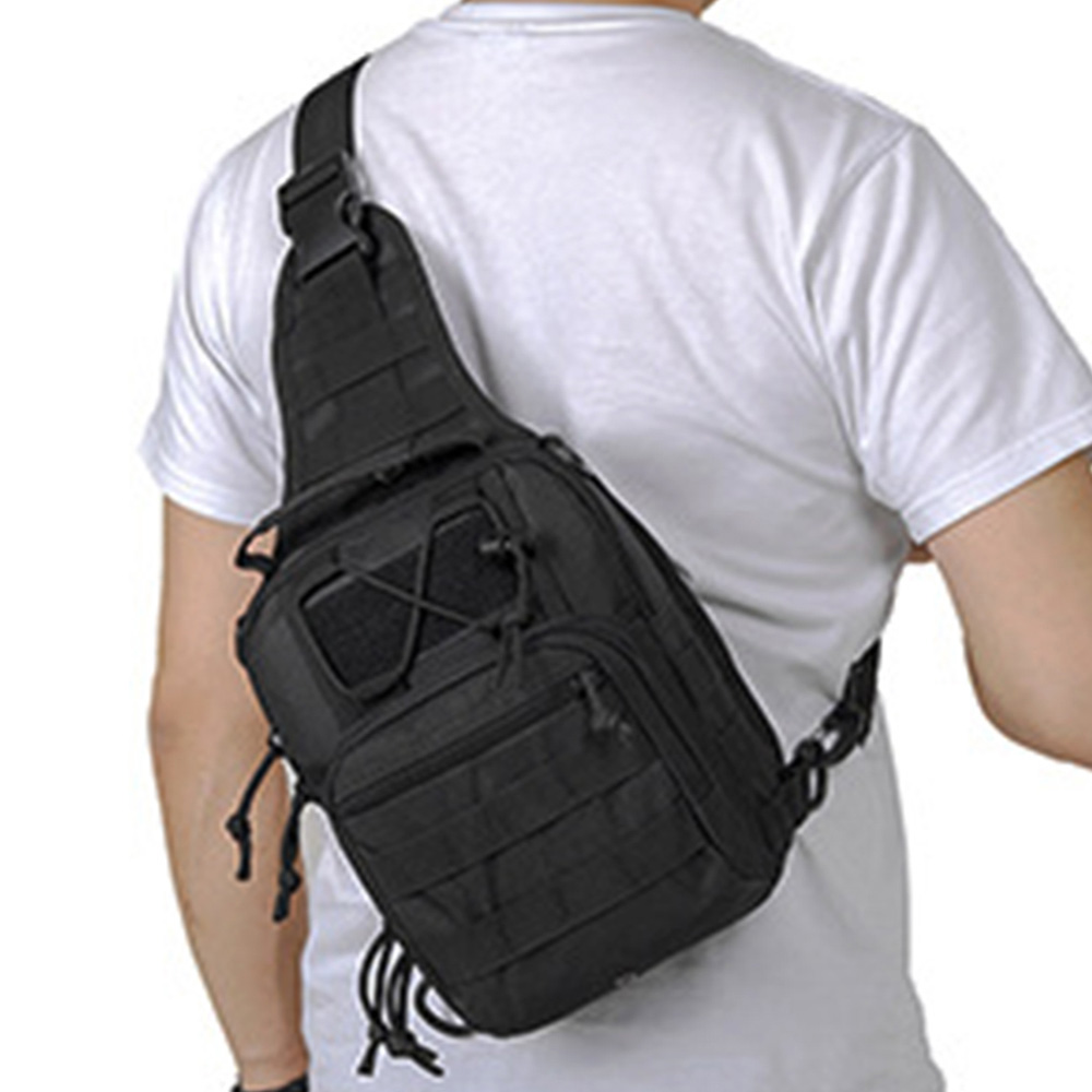 男性クロスボディスリングバックパックショルダーチェストバッグ - Rucksack Military Style のレビューと価格