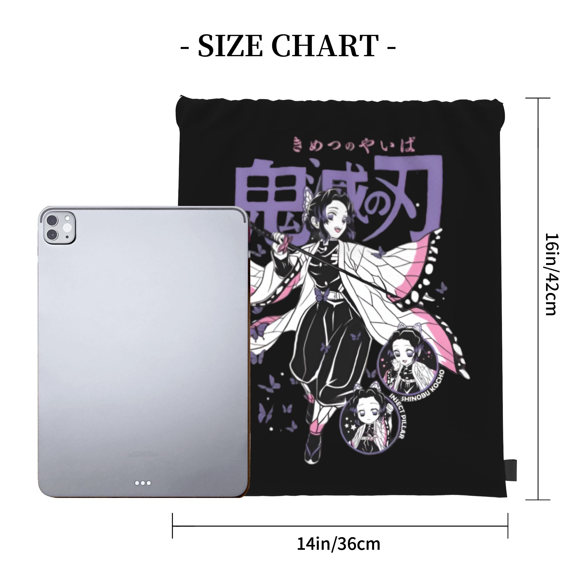 カスタムデーモンスレイヤーズ巾着バッグ女性男性軽量 Shin - Drawstring Gym Bag のレビューと価格