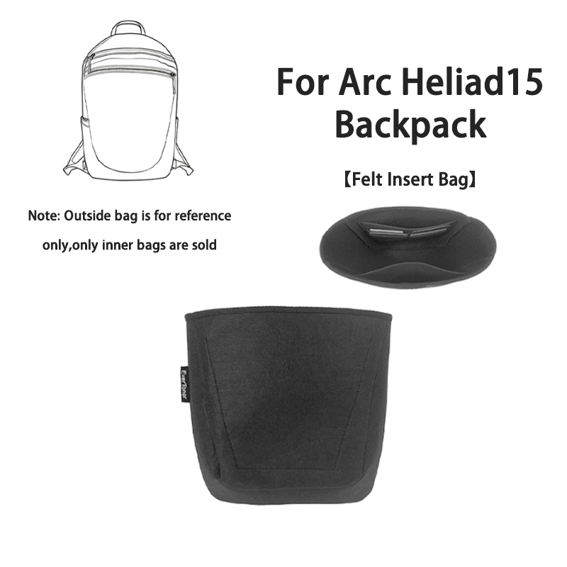 EverToner フェルトインサートインナーバッグオーガナ - Backpack Insert Organizer のレビューと価格